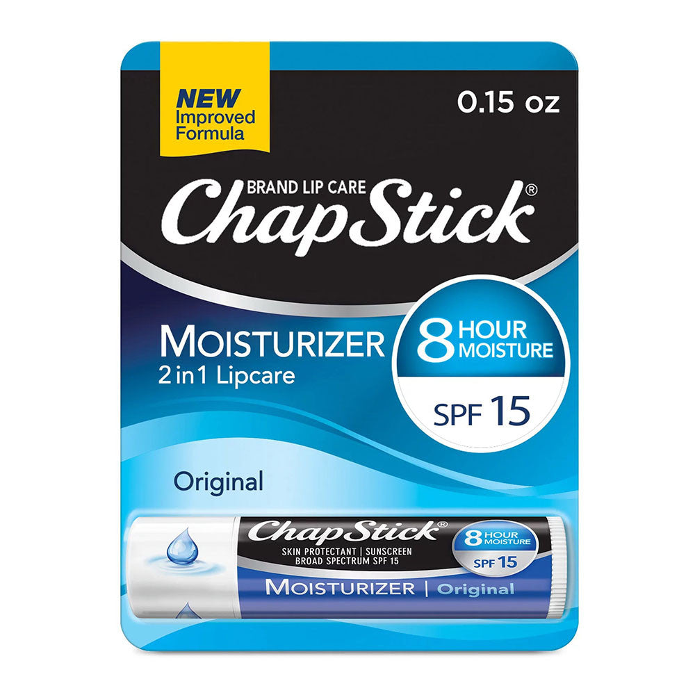 ChapStick Skin Protectant Original Moisturizer Lip Balm, 0.15 Oz